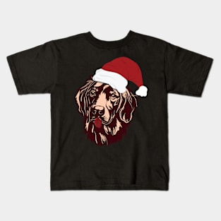 A festive dog Kids T-Shirt